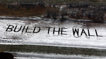 'Build the wall': North Dakota farmer plows message of support for Trump