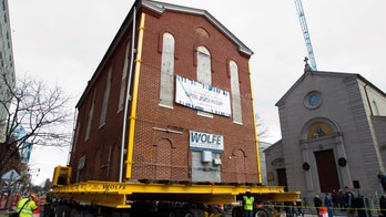 Holy rolling: DC’s oldest synagogue put on wheels and moved to new location