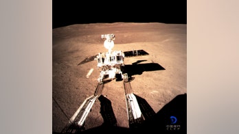 Chinese rover leaves tracks on far side of the Moon