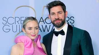 John Krasinski reacts to Amy Schumer's joke that marriage to Emily Blunt is 'for publicity'