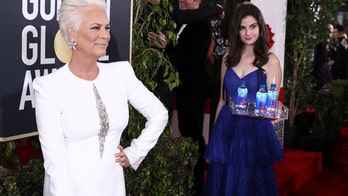 Fiji Water girl literally steals Golden Globes spotlight: 'You've got to angle'