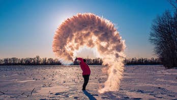 Polar vortex 'Boiling Water Challenge' goes viral in Midwest amid subzero temperatures