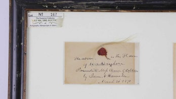 George Washington's 'illustrious' hair goes up for auction