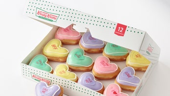 Krispy Kreme unveils 'Conversation Doughnuts' for Valentine's Day amid rumored Sweethearts shortage