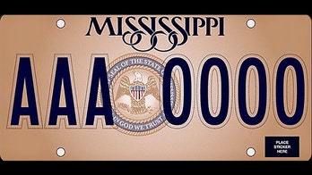 Mississippi unveils new state license plates with 'In God We Trust'
