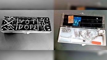 Ohio police find meth, loaded syringe in container marked 'not dope'