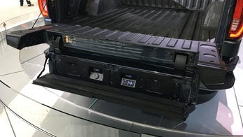 The 2019 GMC Sierra's tailgate rocks