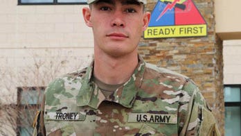 Soldier saves man's life with ballpoint pen, Saints hoodie