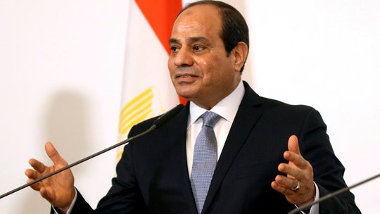 Egypt's President El-Sissi denies holding political prisoners, despite activists' claims