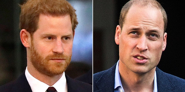 Prince William, right, has been heavily involved in trying to appease his brother Harry and Harry's wife Meghan Markle in recent days. (Getty Images)