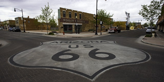 Winslow, Ariz., was immortalized in the song "Take it Easy" by The Eagles.