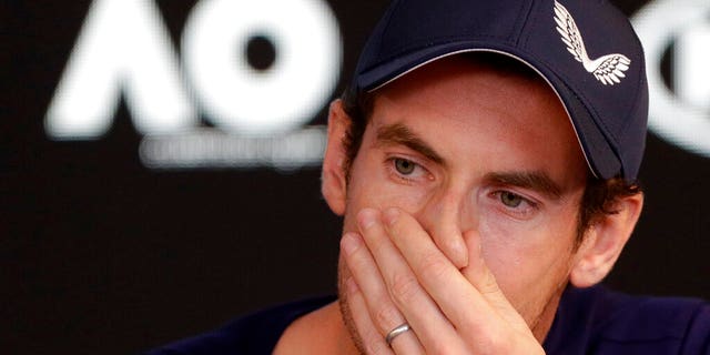 Murray had to take a break from his press conference after breaking down on stage in Melbourne. After several minutes backstage to compose himself, he said: “I’m not feeling good.