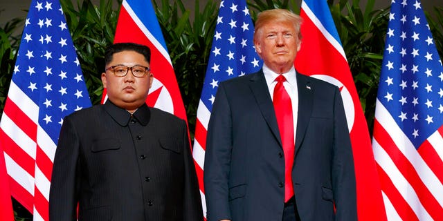 When they met in June 2018, Kim and Trump signed a statement promising to work towards denuclearization, but without a specific plan. (AP Photo/Evan Vucci, File)