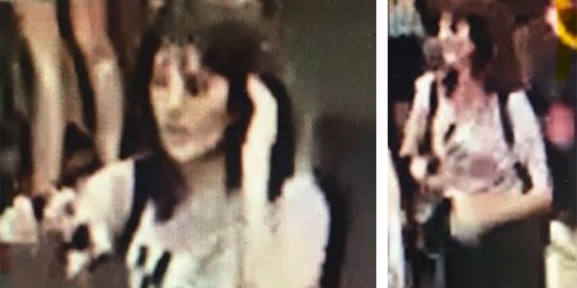 These CCTV photos released by Victoria Police show Aiia Maasarwe, 21, sometime before she was killed while walking home after a comedy show in Melbourne, Australia.