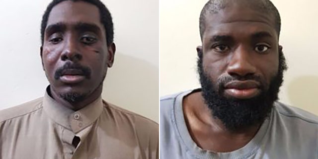 Zaid Abed al-Hamid, left, and Warren Christopher Clark are said to be American citizens fighting for ISIS who were recently captured by Syrian Democratic Forces. (SDF-Press.com)
