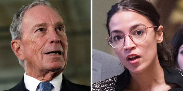 Former New York City Mayor Mike Bloomberg took a swipe at Rep. Alexandria Ocasio-Cortez.