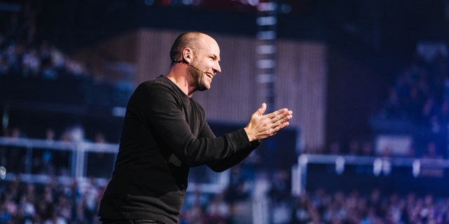 Brad Jones, global ambassador for Passion conferences, speaking at Passion 2019.