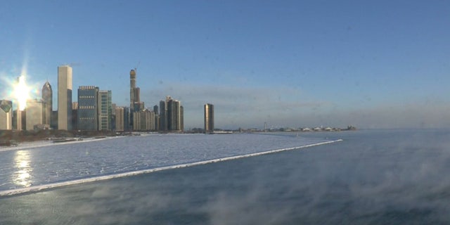 The National Weather service said the temperature dropped early Wednesday in Chicago to minus 19 degrees. That breaks the previous record low for the day that was set in 1966.