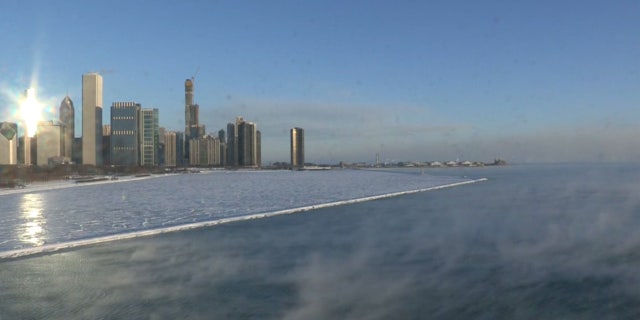 The National Weather service said the temperature dropped early Wednesday in Chicago to minus 19 degrees. That breaks the previous record low for the day that was set in 1966.