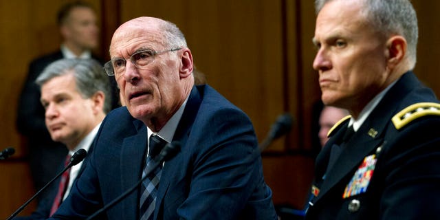 Director of National Intelligence Daniel Coats testifying before the Senate Intelligence Committee this past January. (AP Photo/Jose Luis Magana)