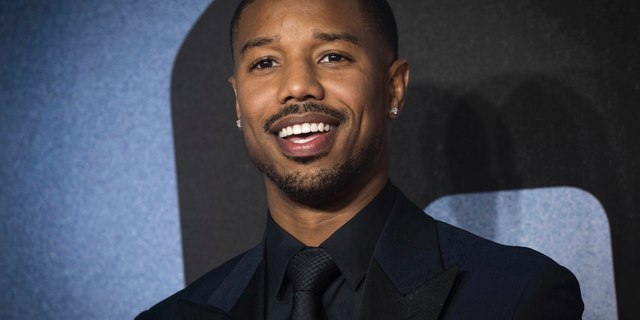 In this Nov. 28, 2018, file photo, actor Michael B. Jordan poses for photographers upon arrival at the premiere of the film 'Creed II', in London.