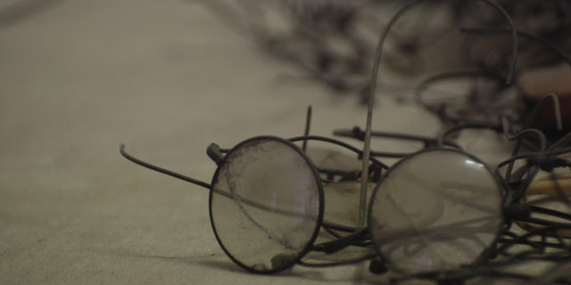 Eyeglasses robbed from the victims of Auschwitz