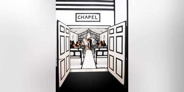 For $250, couples can take unlimited photos at the chapel for an hour. But those who want to marry there will need to fork over $500.