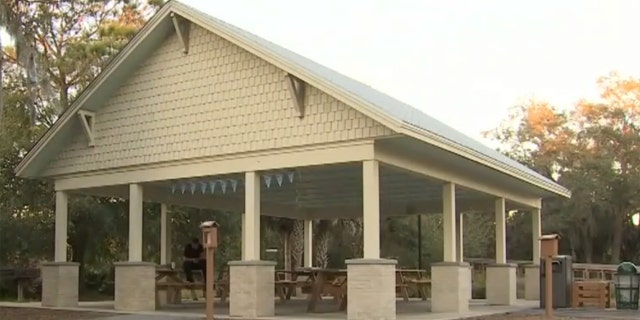 The human feces was allegedly spread around tables and grills at Urfer Family Park in Sarasota, Fla.