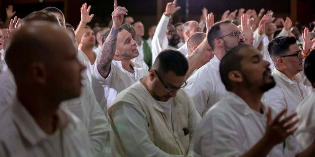 Inmates at the Coffield Unit, a maximum security prison in Anderson County, Texas, are the newest campus for Gateway Church of Dallas, Texas.
