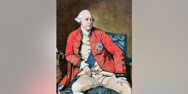 George III, colored engraving. (Photo by Prisma/UIG/Getty Images)