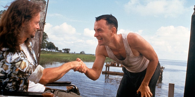 "Forrest Gump" 1994 directed by Robert Zemeckis.