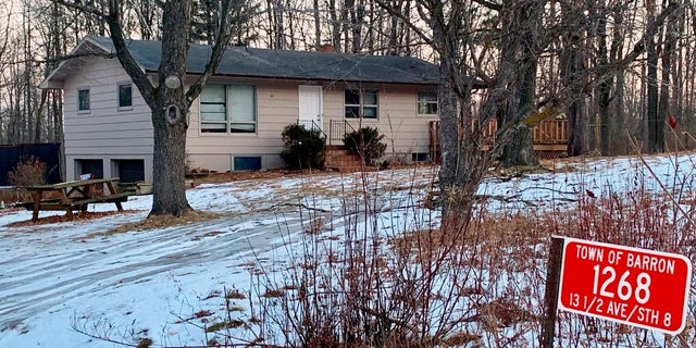 The home where Jayme Closs lived with her parents is seen on Friday, Jan. 11, 2018.