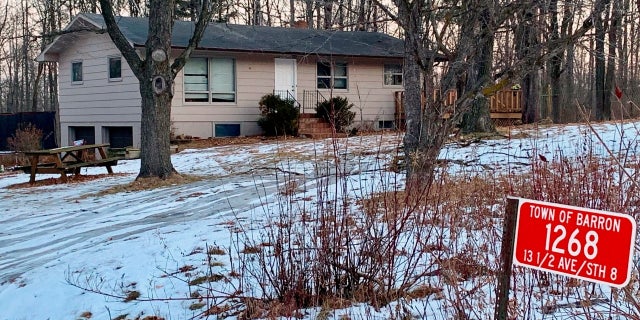 The home where Jayme Closs lived with her parents is seen on Friday, Jan. 11, 2018.