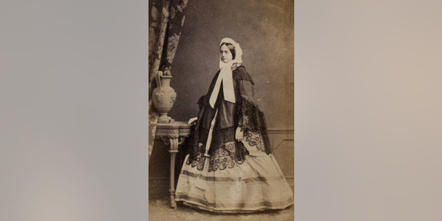This picture from the family photo album shows Georgina Prettyman, nee Knight, Jane Austen's great niece.