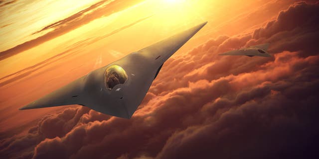Fighter jet rendering (Lockheed Martin)