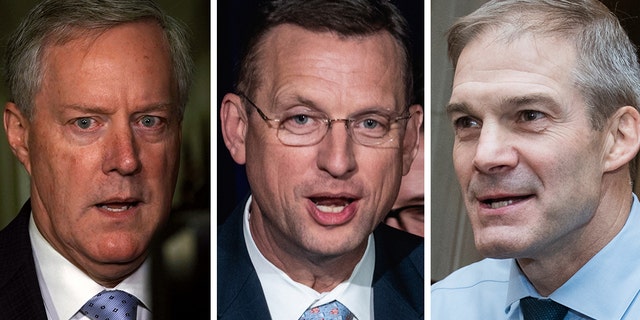 Reps. Mark Meadows, Doug Collins and Jim Jordan.