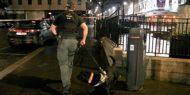 Northern Ireland politicians are condemning a car bombing outside a courthouse in the city of Londonderry. The device exploded Saturday night as police, who had received a warning, were evacuating the area.