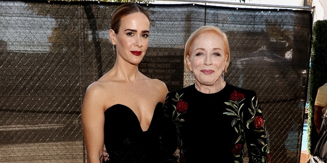 Sarah Paulson and Holland Taylor. (Photo by Todd Williamson/NBC/NBCU Photo Bank via Getty Images)