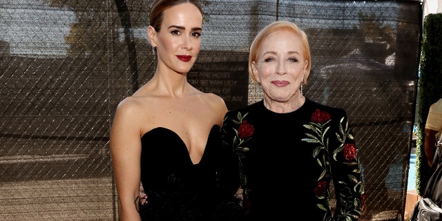 Sarah Paulson and Holland Taylor. (Photo by Todd Williamson/NBC/NBCU Photo Bank via Getty Images)