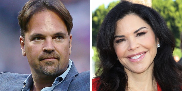 Jeff Bezos' girlfriend Lauren Sanchez, right, reportedly tried to date New York Mets legend Mike Piazza when he played for the Los Angeles Dodgers.<br>