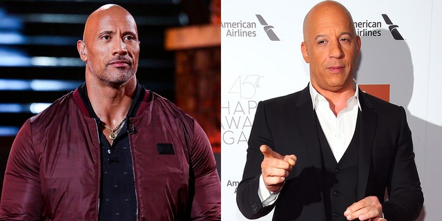 The Rock feuded with Vin Diesel over different "philosophies" on the set of the fifth installment of the "Fast &amp; Furious" franchise. 