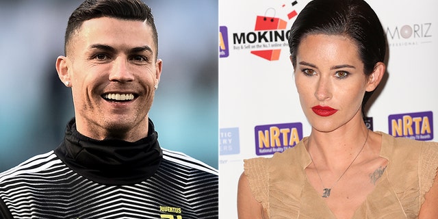 Jasmine Lennard, right, claimed Juventus soccer star Cristiano Ronaldo threatened her with bodily harm.