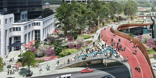 One proposal in Buckhead would create a 9-acre park on top of GA-400 for an estimated $250 million.