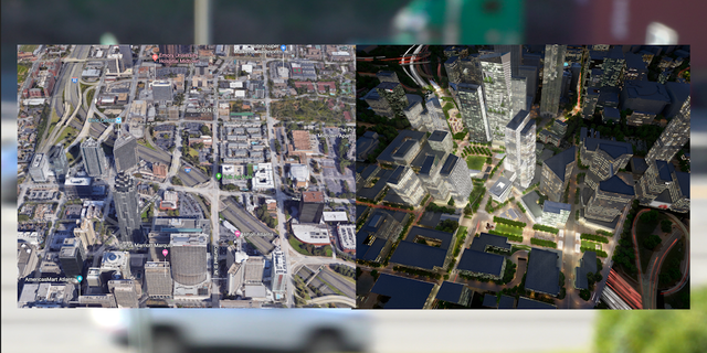 Project officials aim to "stitch" downtown Atlanta and surrounding areas together with a deck park covering a section of I-75/I-85.