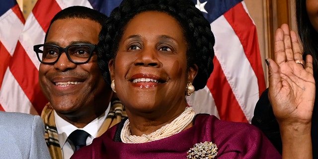 FILE/AP: Rep. Sheila Jackson-Lee, D-Texas, poses during a ceremonial swearing-in on Capitol Hill in Washington, on Thursday, during the opening session of the 116th Congress.