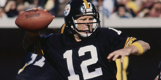 Pittsburgh Steelers' quarterback Terry Bradshaw had four touchdown passes in Super Bowl XIII.