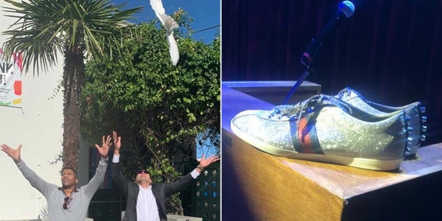 Memorial held for Dean in Los Angels, Calif. on Saturday Jan 19