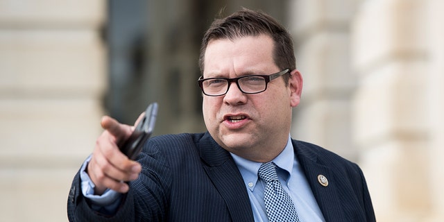 Rep. Tom Garrett, R-Va., in January a year ago. The House Ethics Committee revealed it ran out of time in its investigation into the congressman.