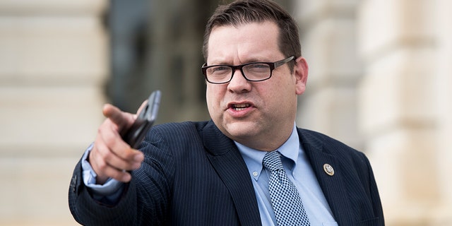 Rep. Tom Garrett, R-Va., in January a year ago. The House Ethics Committee revealed it ran out of time in its investigation into the congressman.