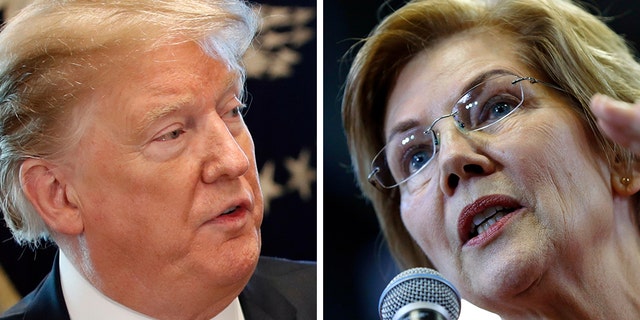 President Trump mocked Massachusetts Democratic Sen. Elizabeth Warren, who cracked open a beer on-camera and took some questions from her followers on New Year’s Eve in a spontaneous livestream posted on Instagram that channeled similar social-media efforts of the young and hip. (AP)